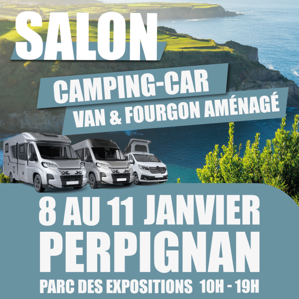 Le salon du camping-car, van et fourgon aménagé est de retour à Perpignan
