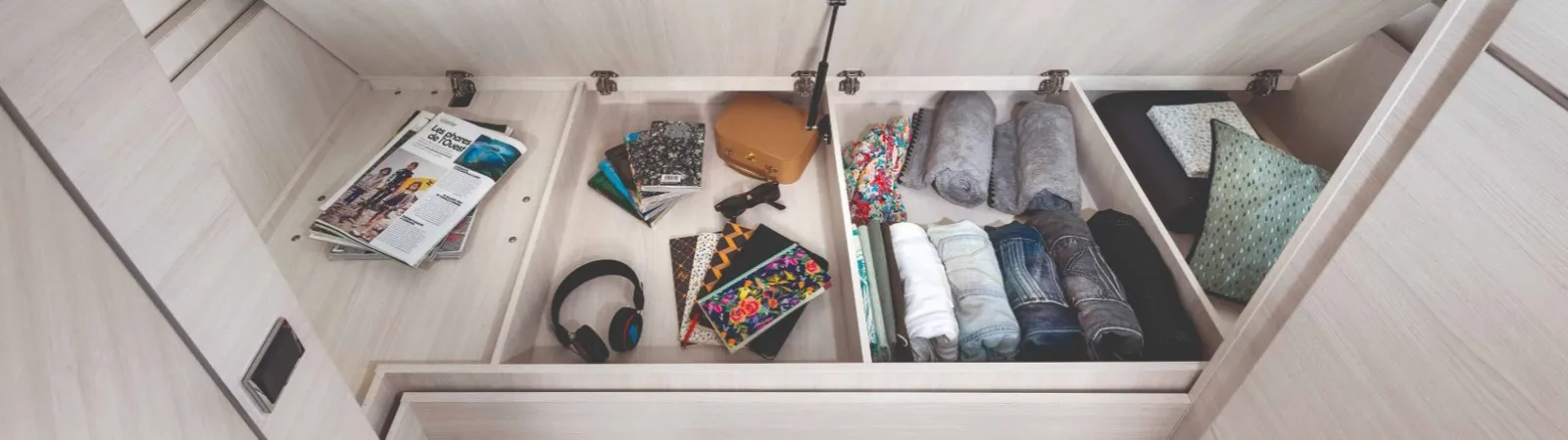 Comment optimiser le rangement en camping-car ?