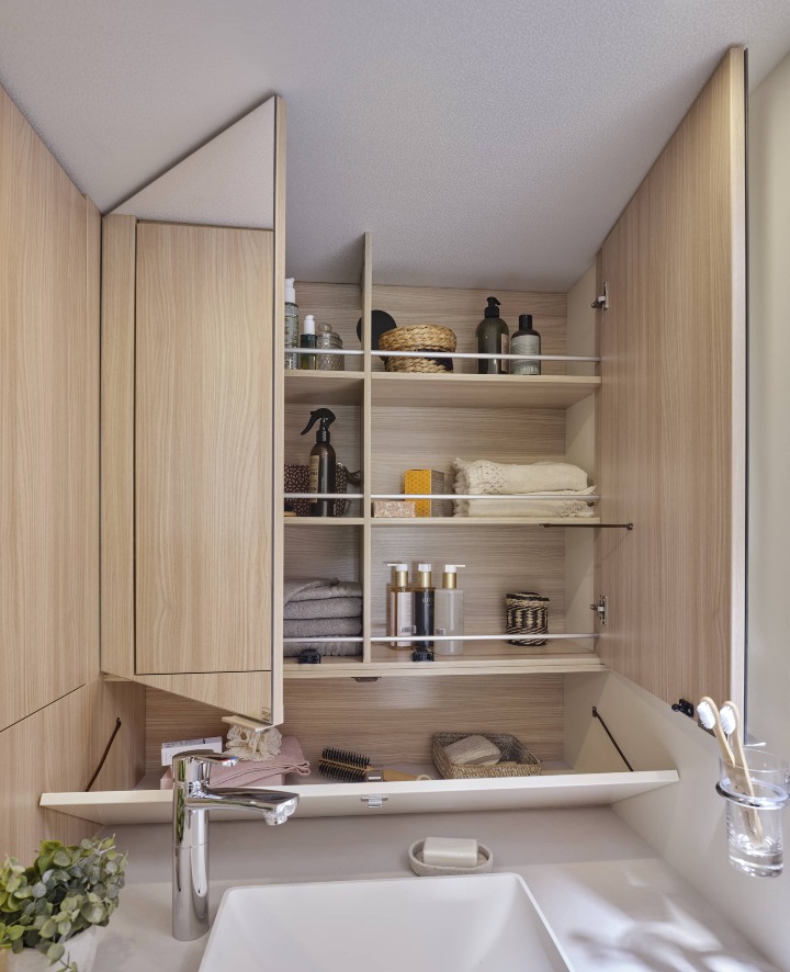 Rangement salle de bain