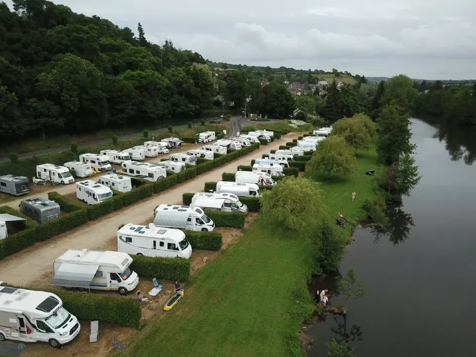 Aire services camping car